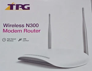 TP-Link TD-W9970 Wireless N300 Modem Router with 4-Port Switch USB (TPG Box) - Picture 1 of 5