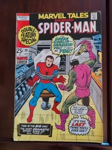 MARVEL TALES 29 (SIN GRADO) CUBIERTA SEPARADA Y ALGUNAS PÁGINAS LECTOR COPIA (b006) - Imagen 1 de 6