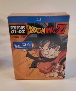 Dragon Ball Z Seasons 01-03 Episodes 001-107 (Blu-ray Box Set) Walmart Edition - Picture 1 of 6