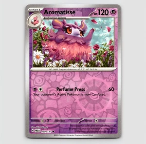 Aromatisse (reversa) - 039/131 - común casi nuevo SV: Evoluciones prismáticas únicas - Imagen 1 de 2