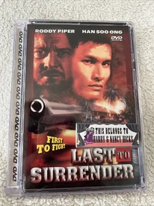 Last To Surrender (OOP DVD) - Neu geöffnet. Roddy Piper Wrestling Action RAR - Bild 1 von 3