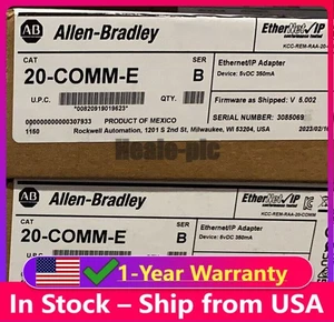 2022 New SEALED Allen Bradley 20-COMM-E /B ENet/IP to DPI Communication 20COMME - Picture 1 of 3