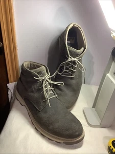 Sorel Madson Suede Leather Brown Chukka Boot Lace Up NM3846 Men Sz 13 - Picture 1 of 19