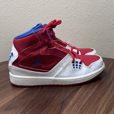 Nike Air Jordan 1 Flight 23 Zapatillas Zapatos Para Hombre Talla 9 Rojo Blanco Con Caja 372704-607 Foto 1 de 4