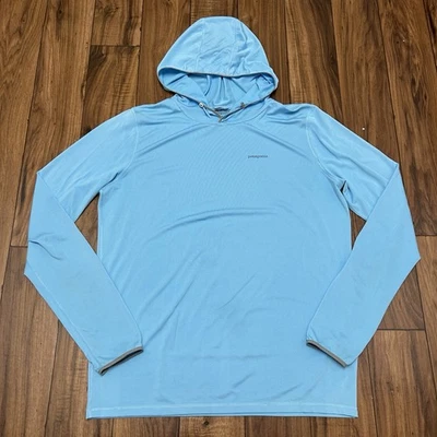 Patagonia Tropic Comfort Hoodie Mens Medium Performance Fishing Pullover 52123 - Image 1 of 4