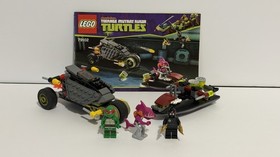 Lego Teenage Mutant Ninja Turtles: 79102 Stealth Shell in Pursuit 100% Complete