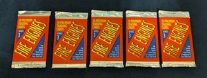 Fire Engines Series 5 Vintage Trading Cards Three Pack Lot 1994 Sealed!! - Picture 1 of 2
