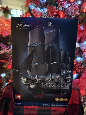 Captain Jack Sparrow’s Pirate Ship 10365 Black Pearl Lego Set Kit Foto 1 de 3
