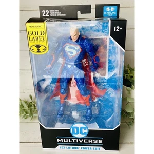 McFarlane DC Multiverse LEX LUTHOR POWER SUIT GOLD LABEL 7" Fig. Neu & Versiegelt - Bild 1 von 10