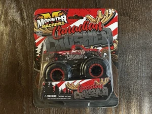 CANADIAN CRUSHER MONSTER MACHINES MONSTER JAM CANADA EXCLUSIVE RARE SPIN MASTER - Picture 1 of 1