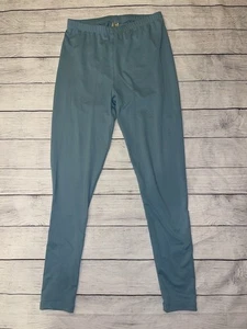 Leggings donna medi Zenana blu burroso morbidi  - Foto 1 di 2