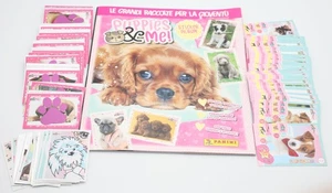 PUPPIES & ME Panini Set completo figurine card Album Full Sticker Animali - Foto 1 di 8
