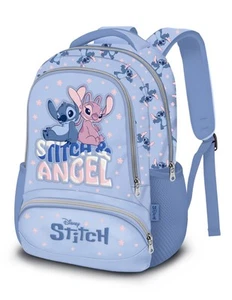 Zaino Scuola Stitch & Angel+Astuccio Completo - Foto 1 di 2