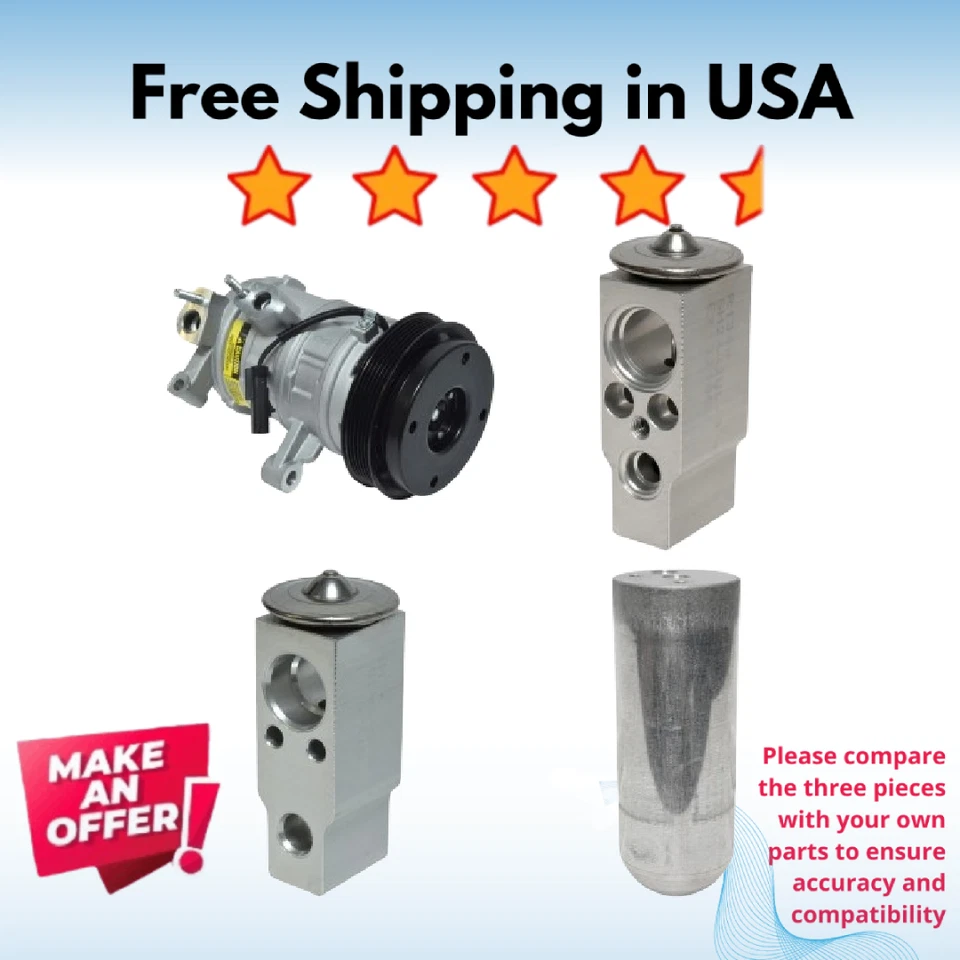 Kit Compressor A/C Fit Dodge Durango 2008, Chrysler Aspen 2008 - Imagem 1 de 1