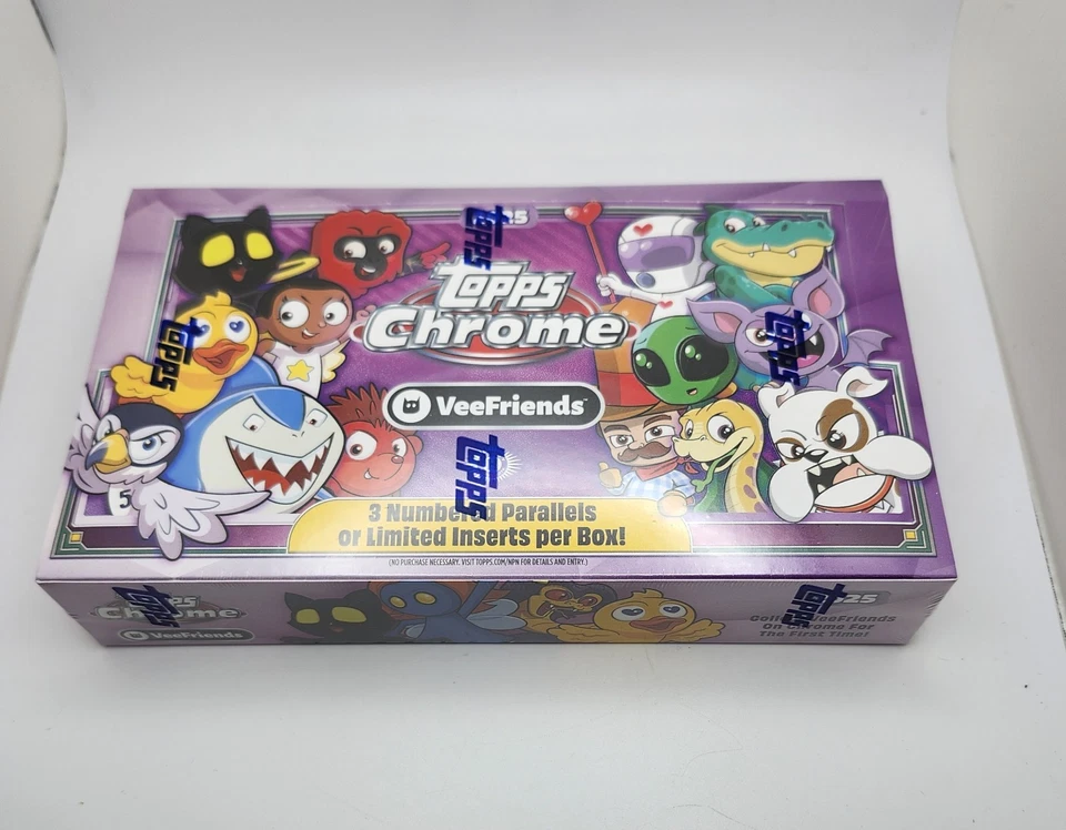 2025 TOPPS CHROME VEEFRIENDS HOBBY BOX SEALED GARY VEE 72 CARDS FAST SHIPPING  - image 1 of 4