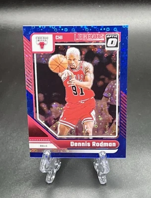 2024 Donruss Optic Basketball Legends Dennis Rodman #241 Fast Break Blue SP /49 - Image 1 of 2