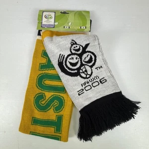 Germany World Cup 2006 Scarf Australia Socceroos With Tags - Picture 1 of 3