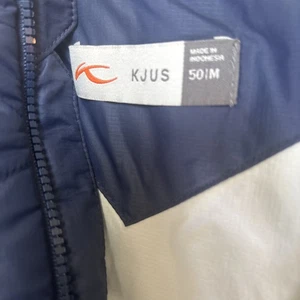 KJUS Men's Golf Jacket Medium, Blue - Picture 1 of 4