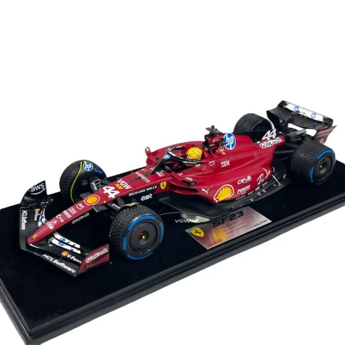 Modellino F1 Looksmart 1/18 Ferrari SF-23 Lewis Hamilton #44 Test Livery Fior... - Immagine 1 di 4