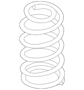 Genuine Mazda Coil Spring KF57-28-011C - Picture 1 of 2