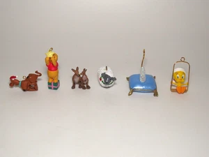 Lot of 6 Hallmark Miniature Ornaments - Picture 1 of 8