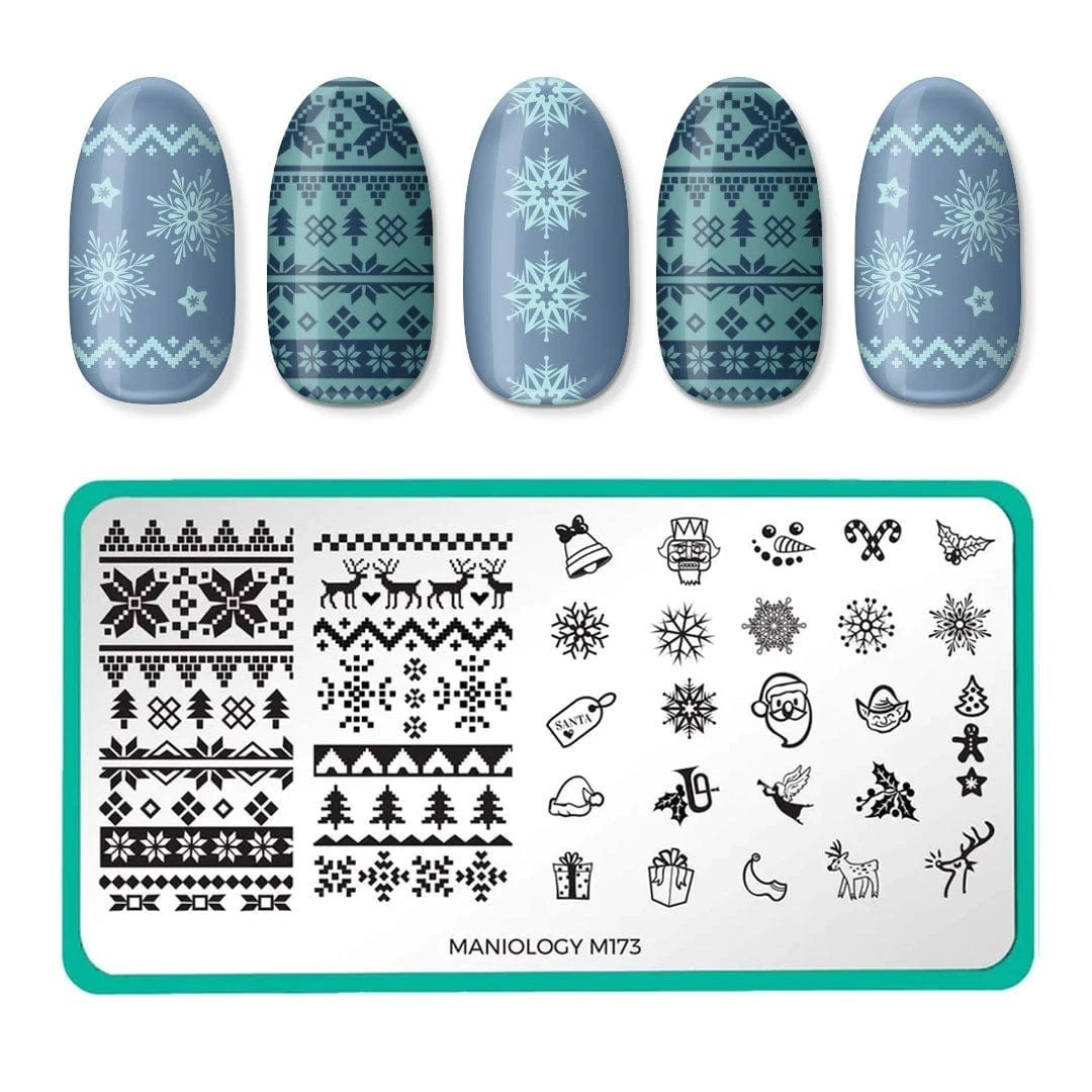 NEONAIL Stamping Plate 13 - Plaque Stamping Nail Art - Vernis
