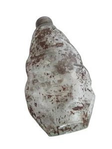 Antik Glas Kartoffel Form Flachmann Flasche Historisch Bürgermeister Kartoffel Patch Pingree - Bild 1 von 7