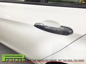2014+ BMW F26 X4 Series Carbon Fiber Door Handle Cover - Picture 1 of 3