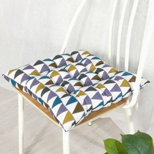 Chairs Cushions Seat Pads With Tie Garden Patio Dining Kitchen Seats Yard Office - Picture 1 of 37