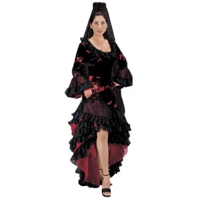 Deluxe Spanish Flamenco Dress 12/14 - Image 1 of 4