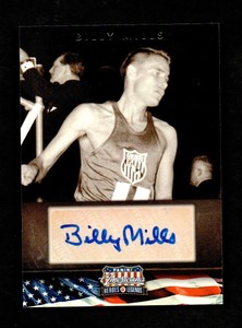 2012 Heroes and Legends Autograph Billy Mills Olympic Champion 225/399