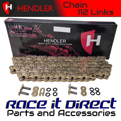 Chain for Suzuki DR200 S 1986-1991 Gold X-Ring Hendler - Imagem 1 de 4