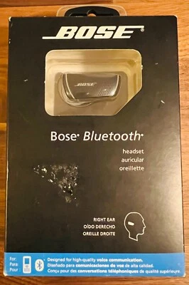 Bose Bluetooth Headset 1st Gen R Right Ear Noise Rejecting Mic NEW SEALED RARE - Image 1 of 4