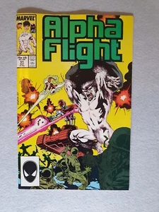 ALPHA FLIGHT #51 VF+ JIM LEE'S 1ST MARVEL WORK - Picture 1 of 3
