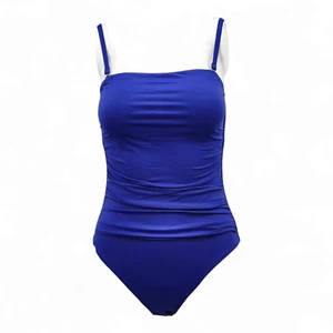 M&S Collection Bandeau-Badeanzug Bauchkontrolle Rüschen - Bild 1 von 6