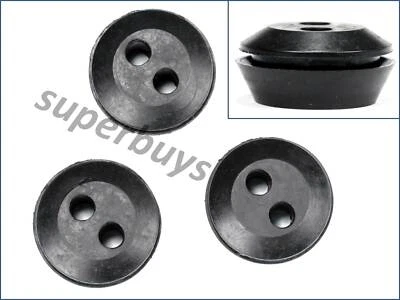 3pcs Rubber Fuel Line Grommets Pipe Washer Whipper Snipper Hose Trimmer Cutter - Image 1 of 4