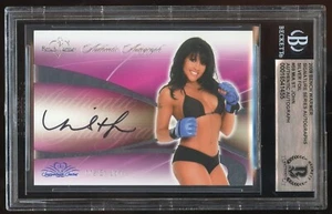 Mia St. John #59 signiertes Autogramm 2008 Bankwärmer Signatur Silberfolie BAS - Bild 1 von 1