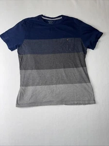 Banana Republic Shirt Mens L Crew Neck Soft Wash Teal Blue/Green Short Sleeve - Picture 1 of 8