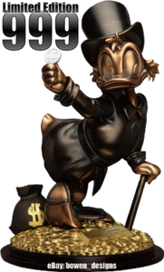 Beast Kingdom Disney Duck Tales SCROOGE McDUCK Master Craft SP Figure Statue - Picture 1 of 6