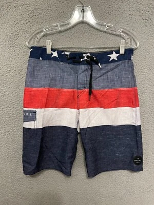 Rip Curl Board Shorts Mens Size 29 USA American Flag Fourth of July Swim Trunks - Image 1 of 4