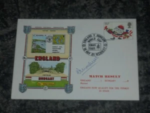 ALVIN MARTIN - INGLATERRA V HUNGRÍA 1981 - FIRMADO FDC (2) - Imagen 1 de 1