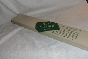 Vintage Frank A. Edmunds 5500 Rug Frame 19" x 25" NEW IN BOX - Picture 1 of 4