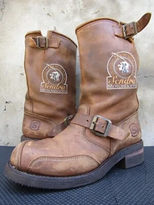 Sendra Moto Boot - Steel Toe Mad Dog Engineer Harness Size UK 8 | US 9 - Bild 1 von 9