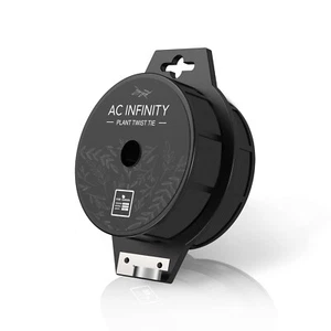 Black Plant Ties with Built-In Cutter, 100m Wire Ties for Gardening Home Office - Picture 1 of 4