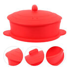 2 Pcs High Temperature Resistant Silicone Pot Hot Wax Removable