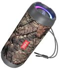  Portable Bluetooth Speakers Wireless with Lights, Wildrod Speaker Camouflage