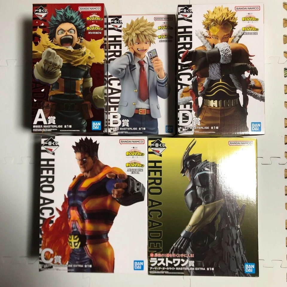 Lotería de figuras BANDAI Ichiban Kuji My Hero Academia Weave Power A B C D Foto 1 de 1