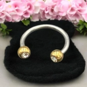 Set da 3 Piercing in Acciaio Chirurgico Bilanciere Circolare mm. 1,2x10 - Imagen 1 de 4