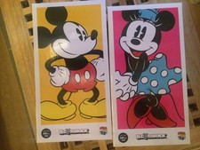 Mickey Mouse Minnie Bearbrick / Be Rbrick 400  Medicom Toy Figure Disney