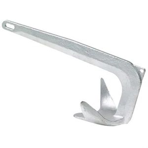 4.4 lbs 2 kg Galvanized Steel Bruce/Claw Boat Anchor, Boats from 15 - 22 ft * - Picture 1 of 1